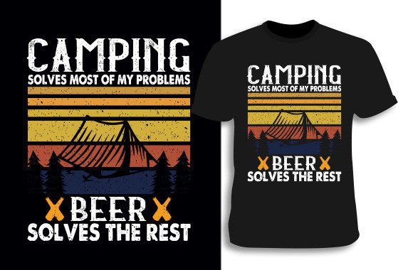 Camping T-shirt 8 Embroidery Review