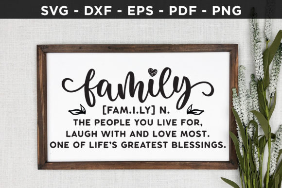 Family Sign SVG Review