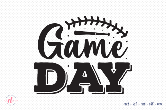 Game Day SVG, Baseball SVG Cut File