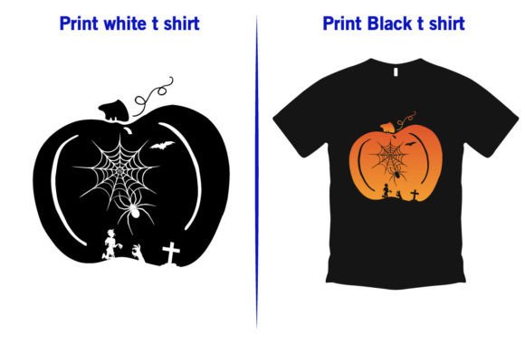 Halloween Graphic T-shirt Design Review