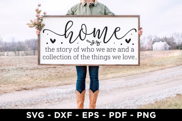Home SVG - Family Sign SVG - Family SVG