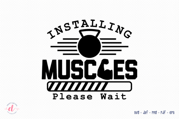 Installing Muscles Please Wait Gym SVG Review