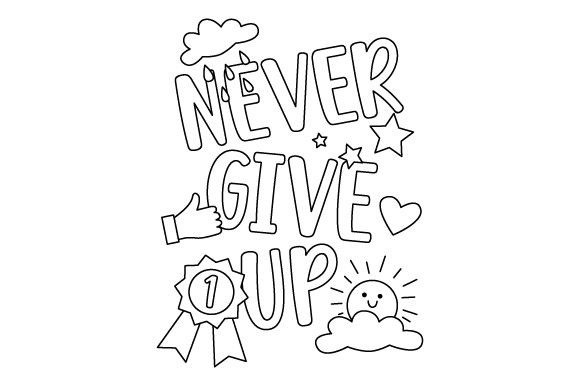 Never Give Up Embroidery Design Review