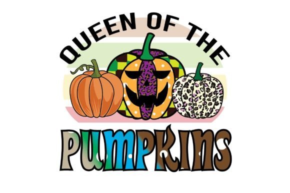 Queen of the Pumpkins Sublimation Design Review