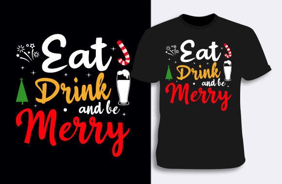 Reviewing Christmas T-shirt Design 4 for Embroidery