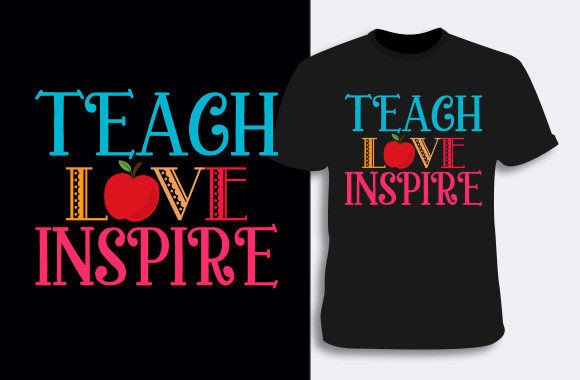 Teacher T-shirt Design 16 Review